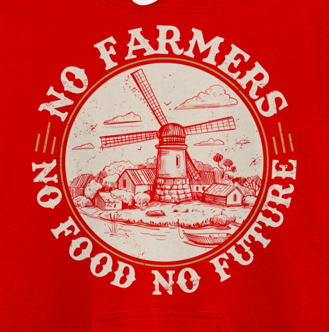 Funny Farm Lover Graphic for Women and Men Farmer Pullover Hoodie