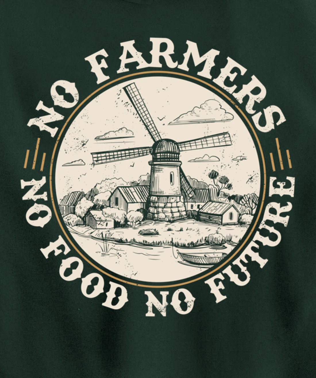Funny Farm Lover Graphic for Women and Men Farmer Pullover Hoodie
