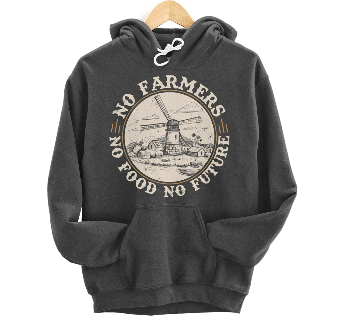 Funny Farm Lover Graphic for Women and Men Farmer Pullover Hoodie