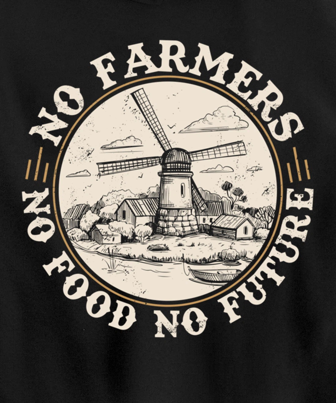 Funny Farm Lover Graphic for Women and Men Farmer Pullover Hoodie