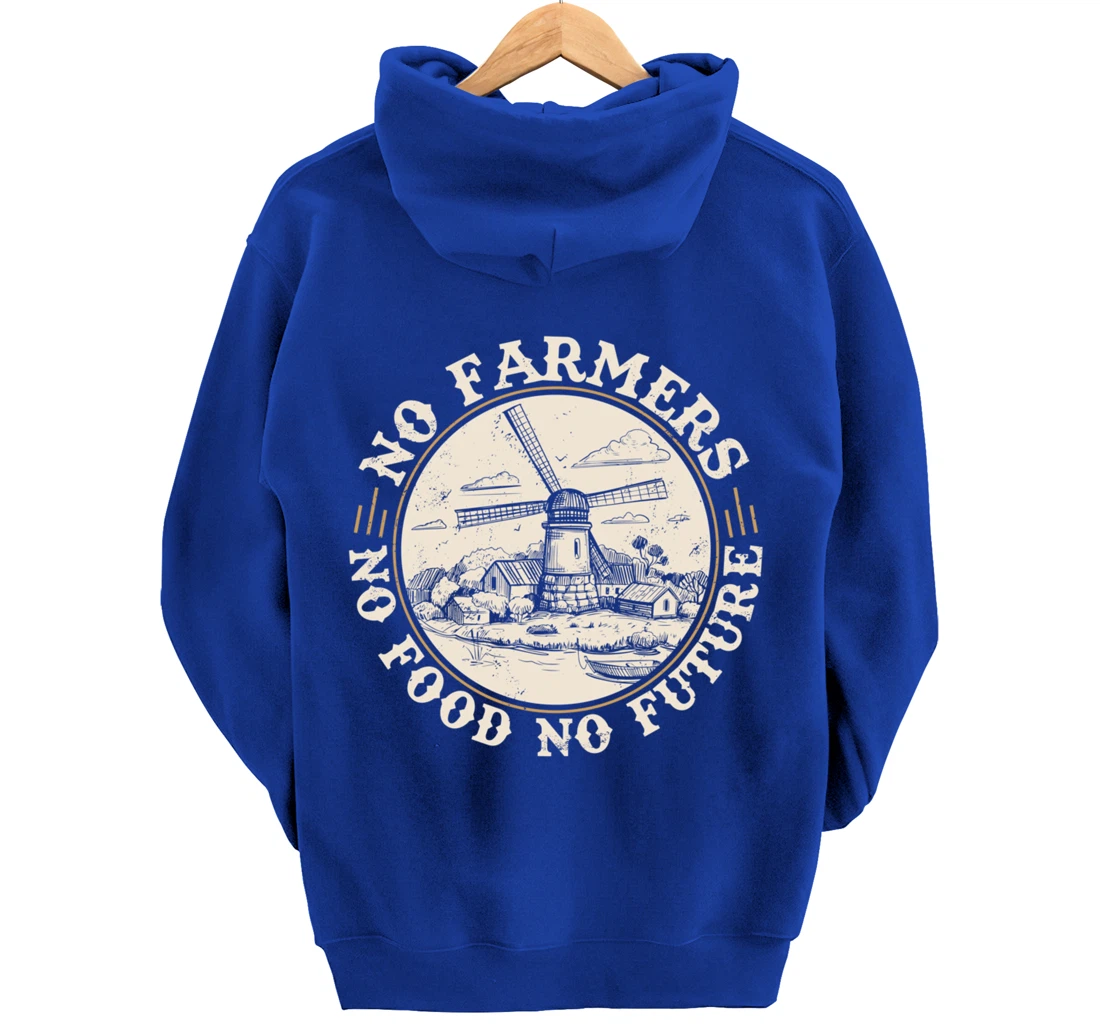 Funny Farm Lover Graphic for Women and Men Farmer Pullover Hoodie
