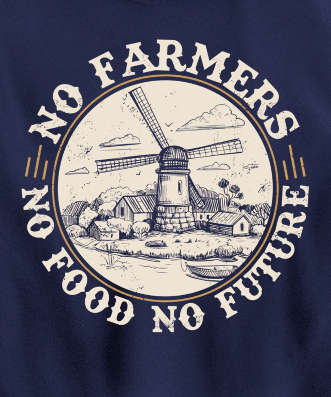 Funny Farm Lover Graphic for Women and Men Farmer Pullover Hoodie