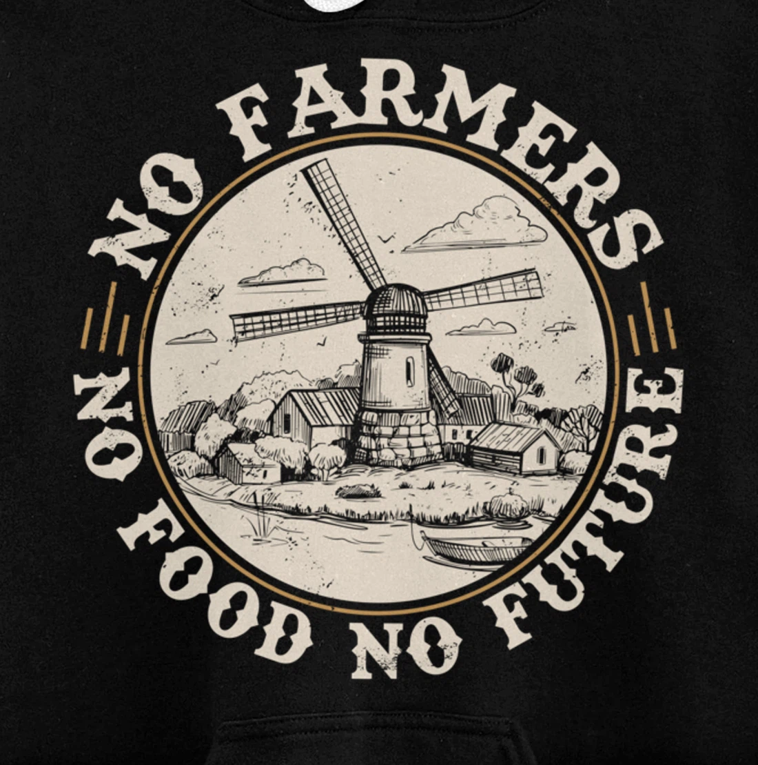 Funny Farm Lover Graphic for Women and Men Farmer Pullover Hoodie