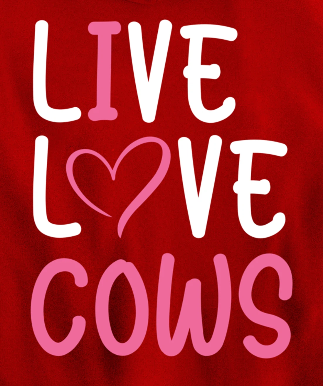 Funny Farming Lover Cows Graphic for Women and Girls Farmer Pullover Hoodie