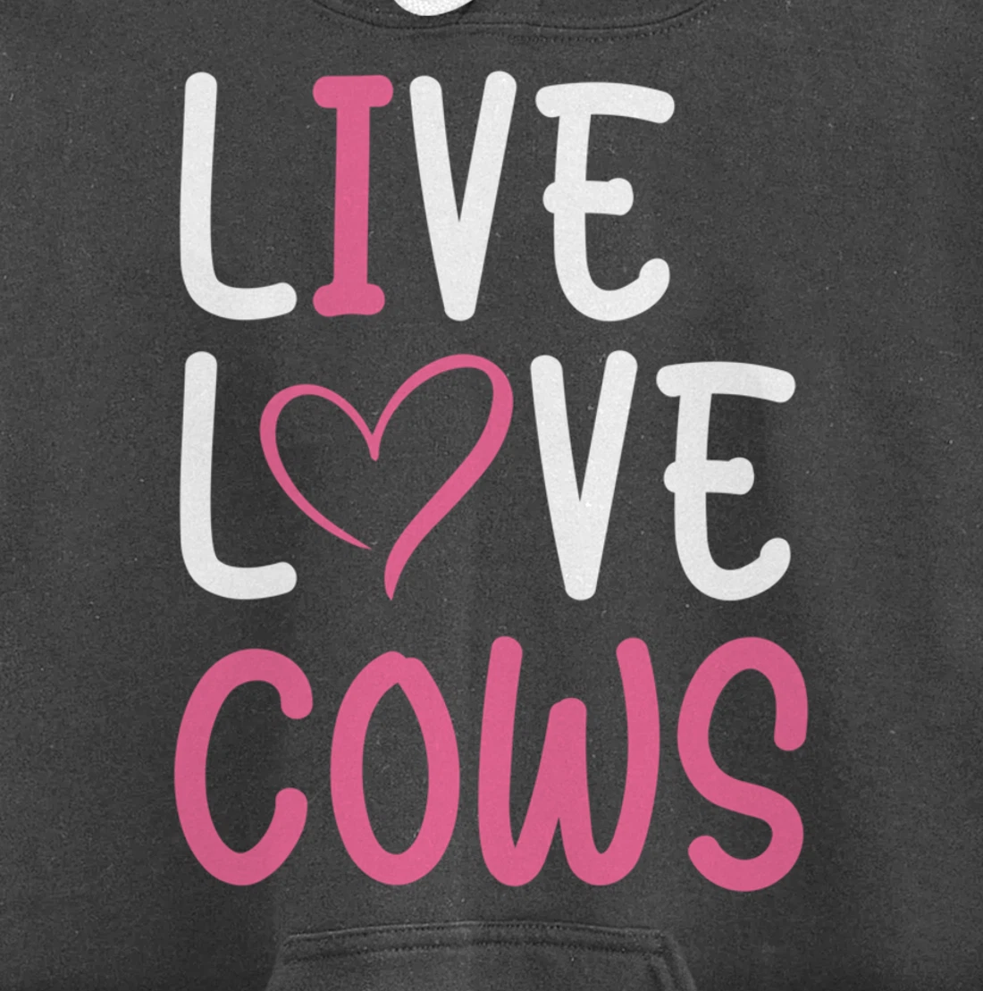 Funny Farming Lover Cows Graphic for Women and Girls Farmer Pullover Hoodie