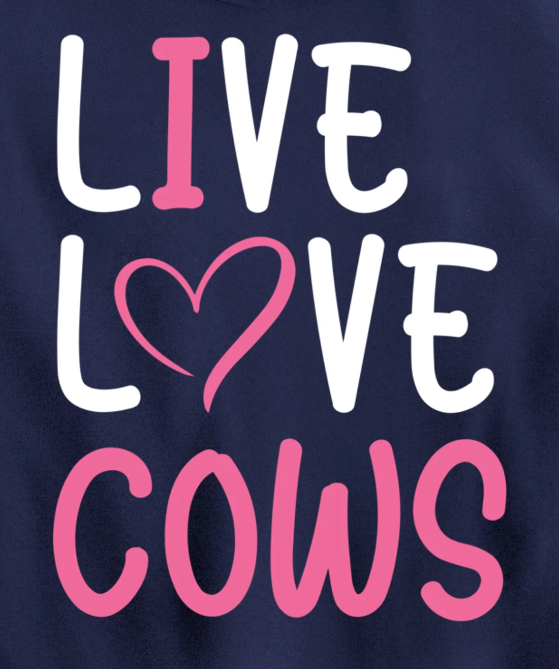 Funny Farming Lover Cows Graphic for Women and Girls Farmer Pullover Hoodie
