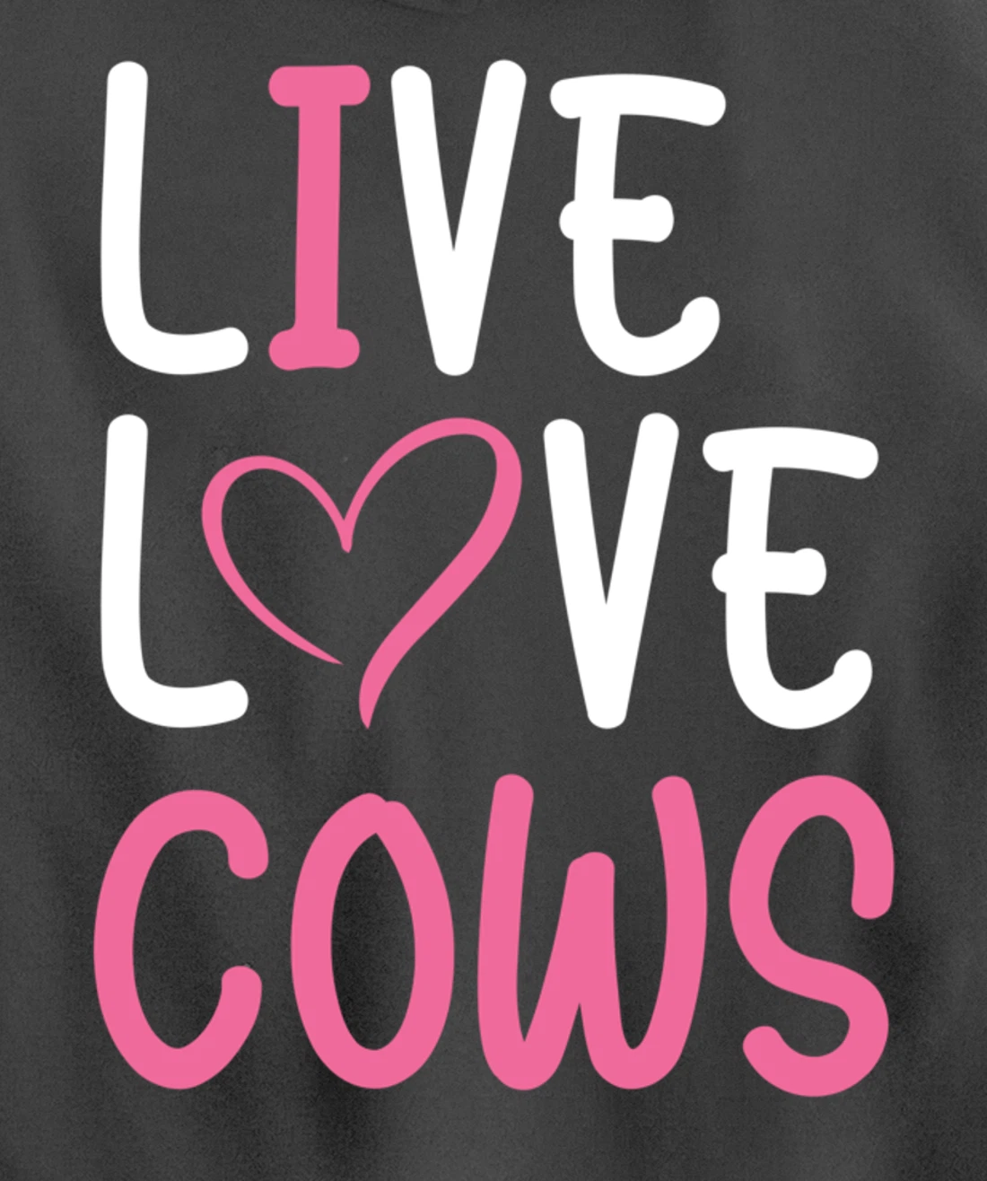 Funny Farming Lover Cows Graphic for Women and Girls Farmer Pullover Hoodie