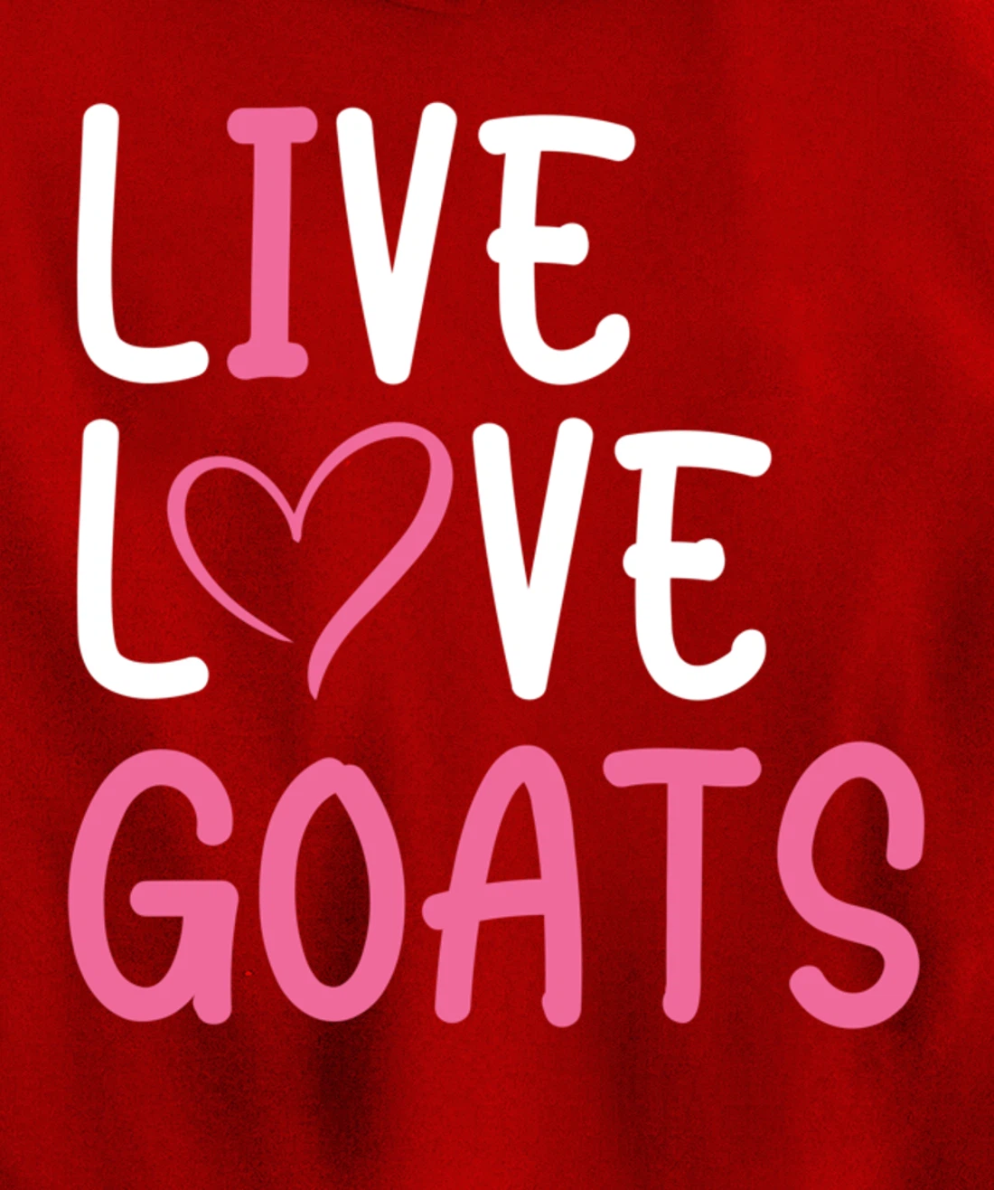 Funny Farm Lover Goats Graphic for Women and Girls Farmer Pullover Hoodie