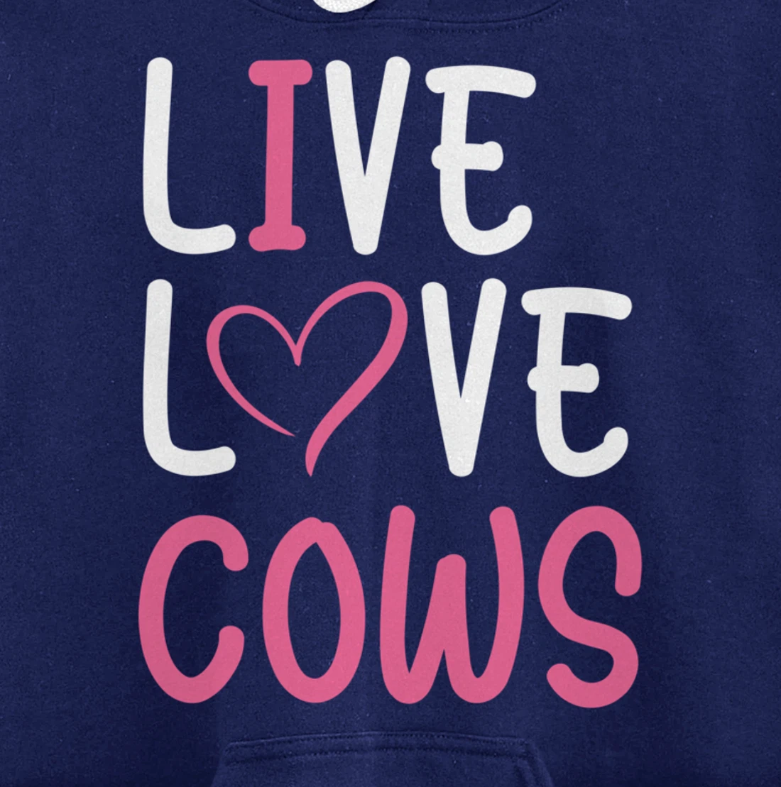 Funny Farming Lover Cows Graphic for Women and Girls Farmer Pullover Hoodie