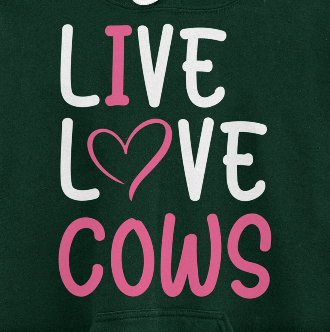 Funny Farming Lover Cows Graphic for Women and Girls Farmer Pullover Hoodie
