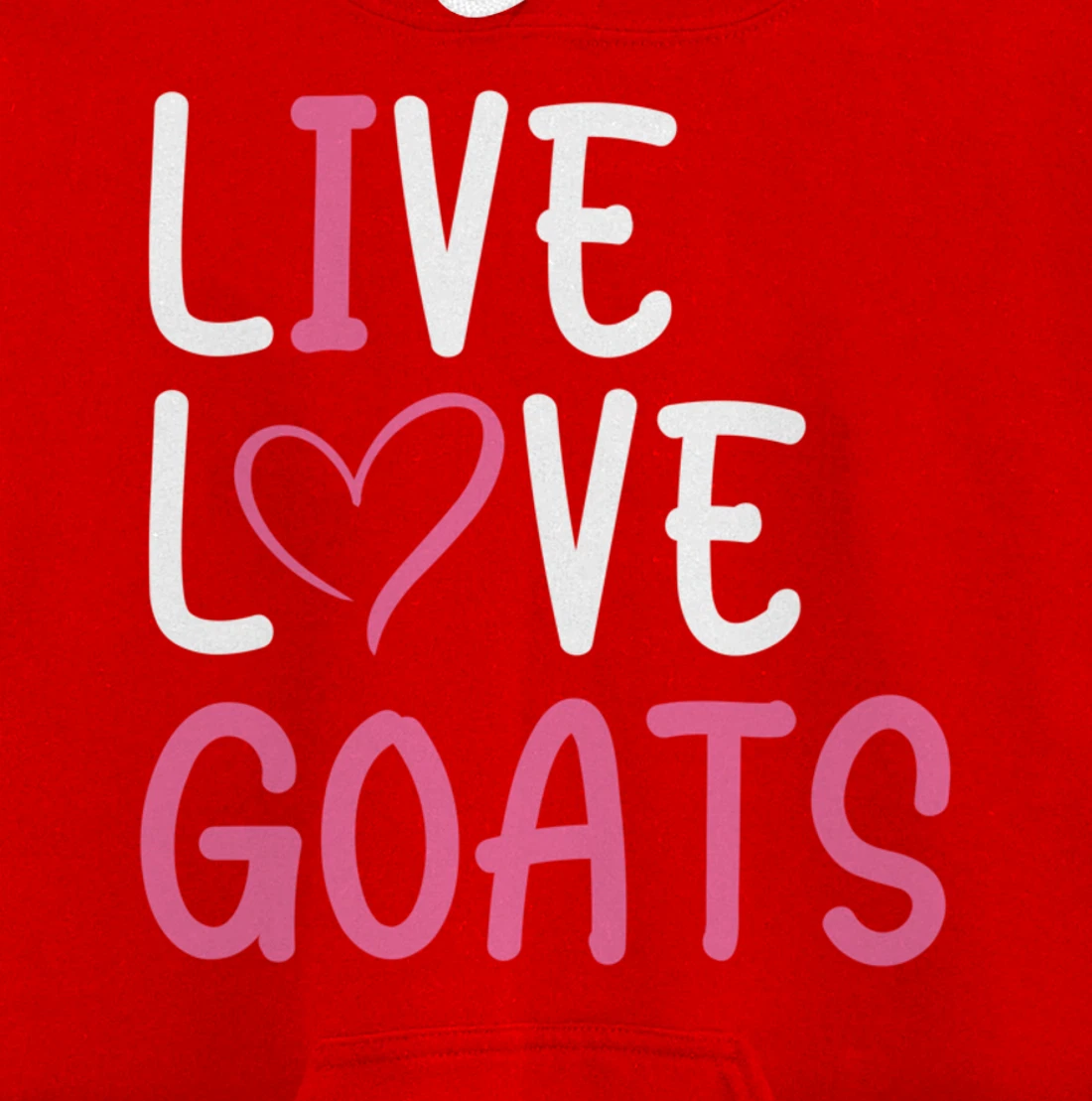 Funny Farm Lover Goats Graphic for Women and Girls Farmer Pullover Hoodie