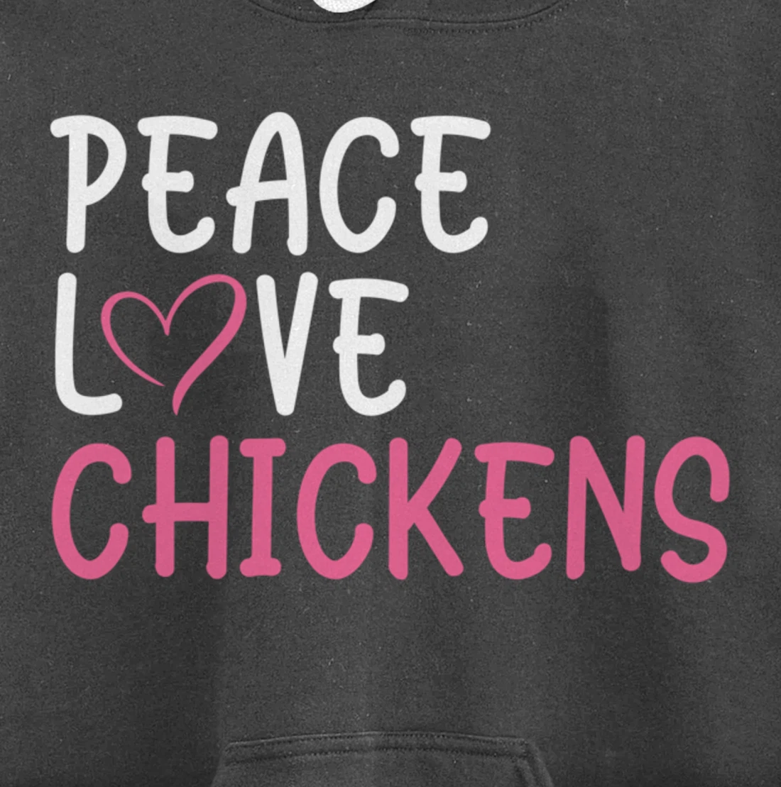 Funny Farm Lover Chickens Graphic for Women and Girls Farmer Pullover Hoodie