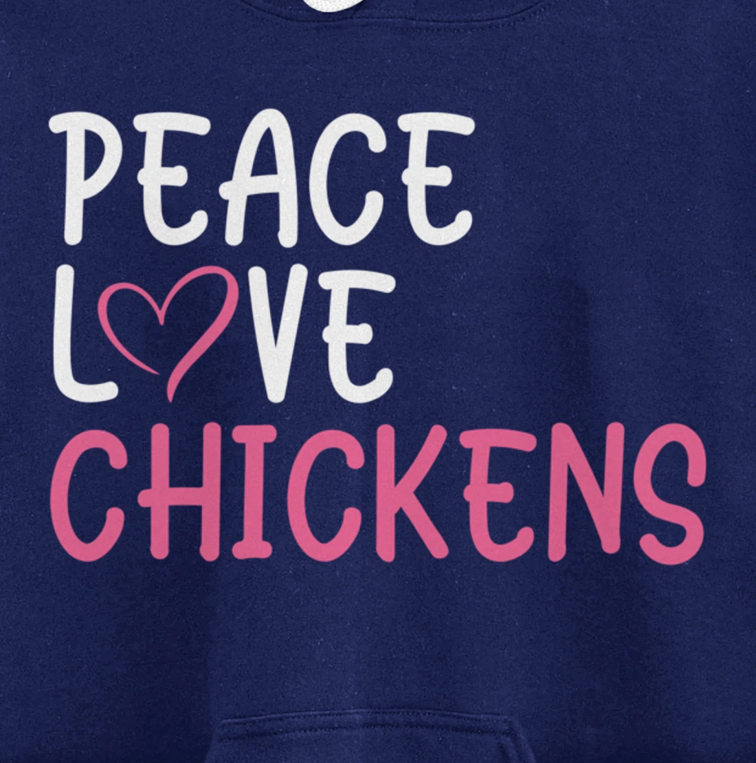 Funny Farm Lover Chickens Graphic for Women and Girls Farmer Pullover Hoodie