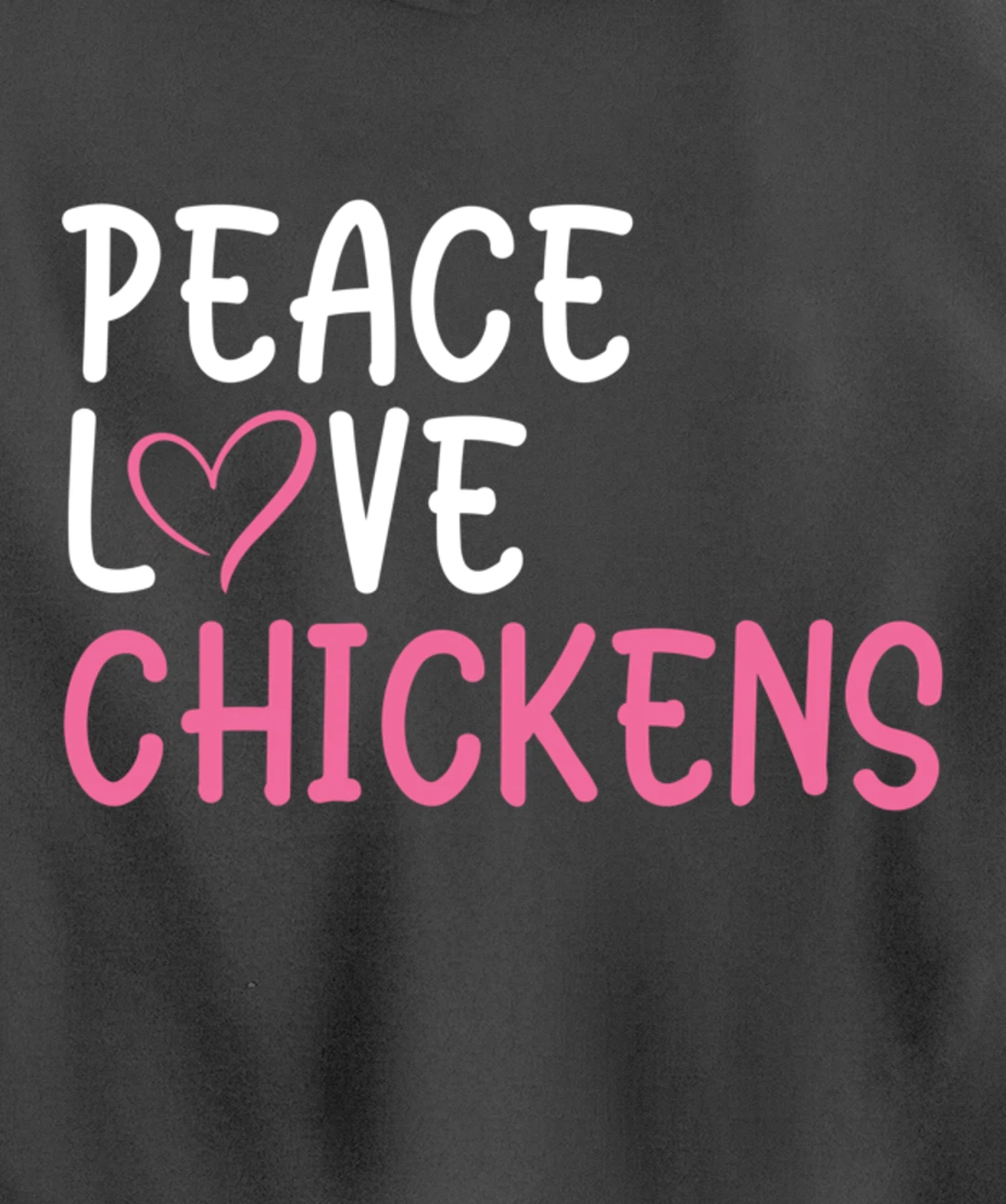 Funny Farm Lover Chickens Graphic for Women and Girls Farmer Pullover Hoodie