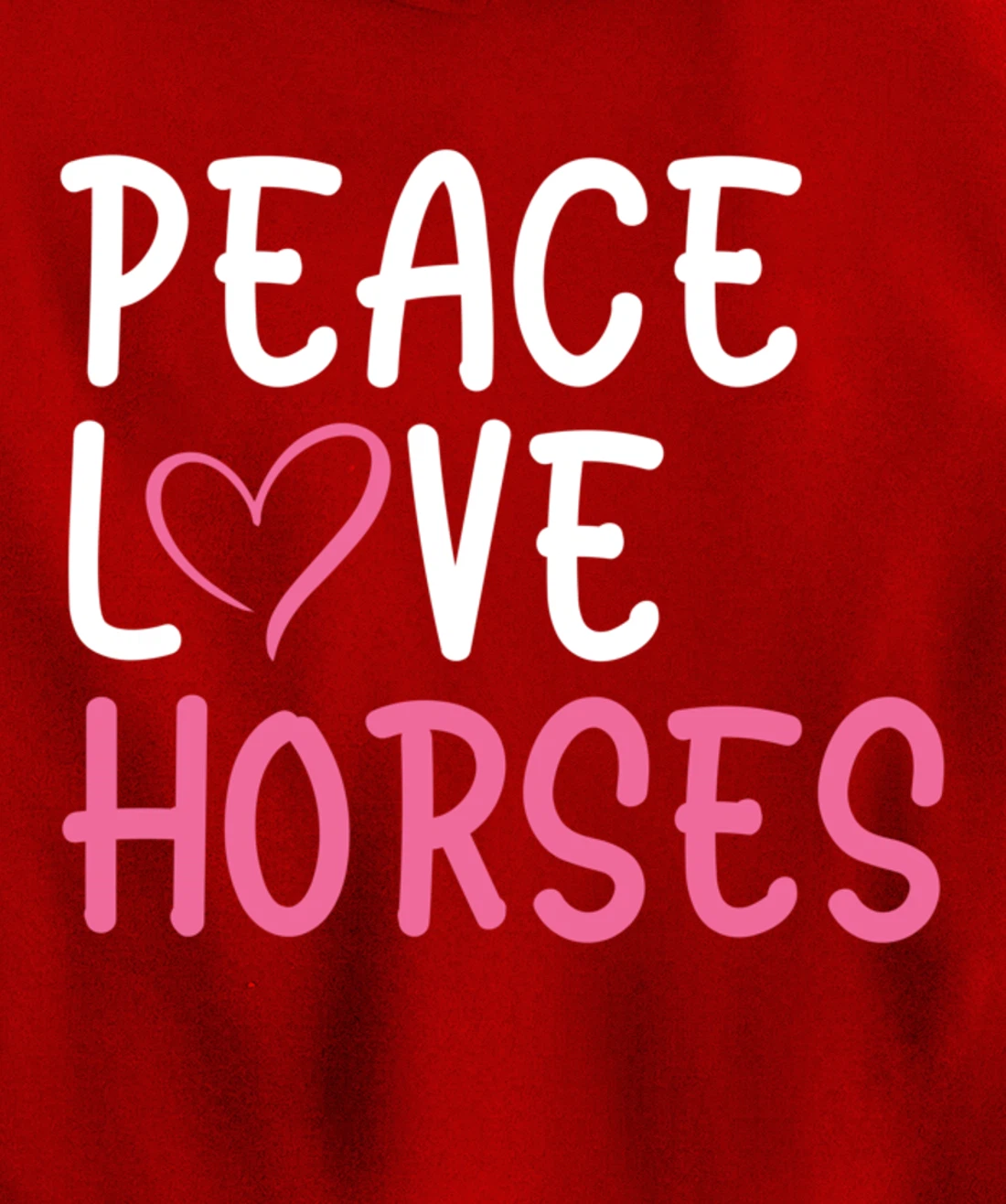 Funny Farm Lover Horses Graphic for Women and Girls Farmer Pullover Hoodie