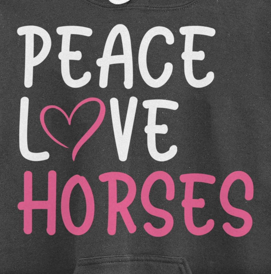 Funny Farm Lover Horses Graphic for Women and Girls Farmer Pullover Hoodie