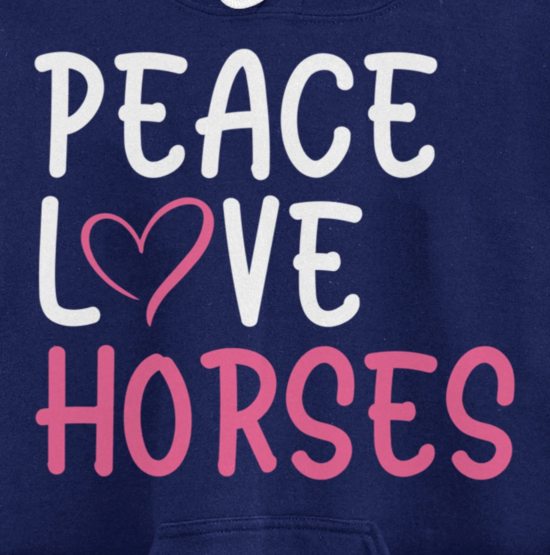 Funny Farm Lover Horses Graphic for Women and Girls Farmer Pullover Hoodie