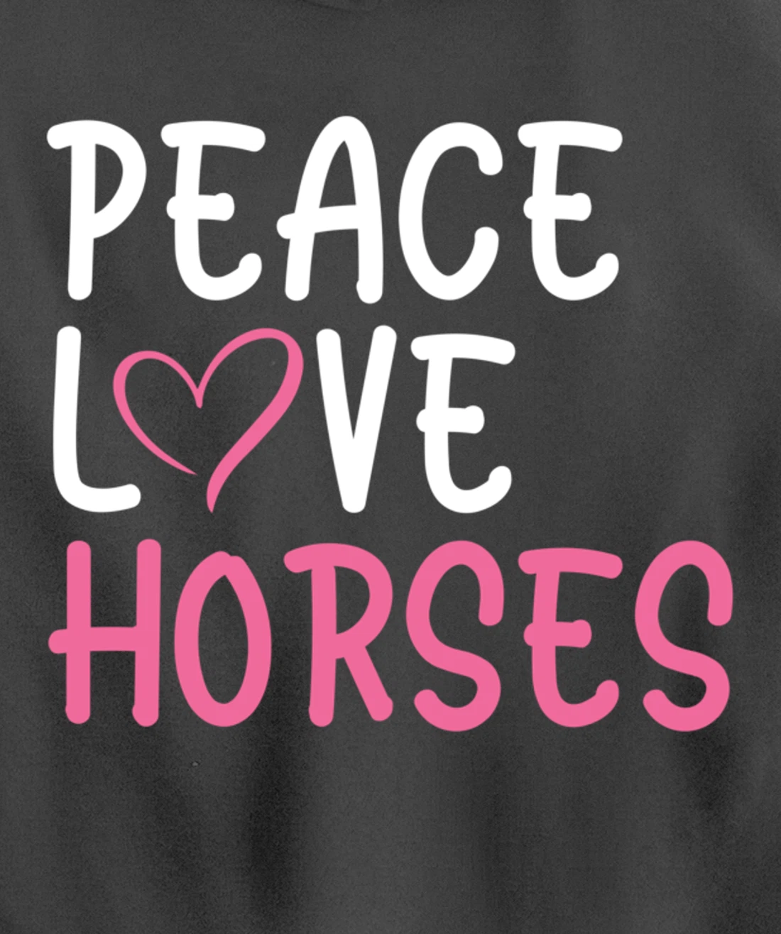 Funny Farm Lover Horses Graphic for Women and Girls Farmer Pullover Hoodie