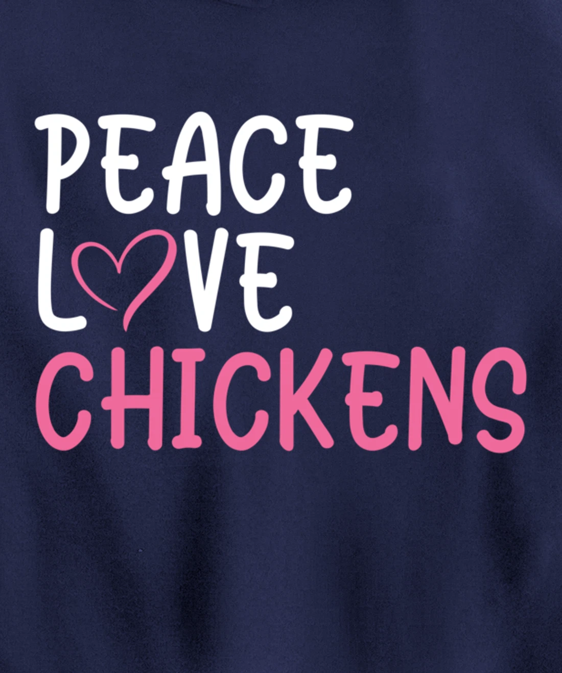 Funny Farm Lover Chickens Graphic for Women and Girls Farmer Pullover Hoodie