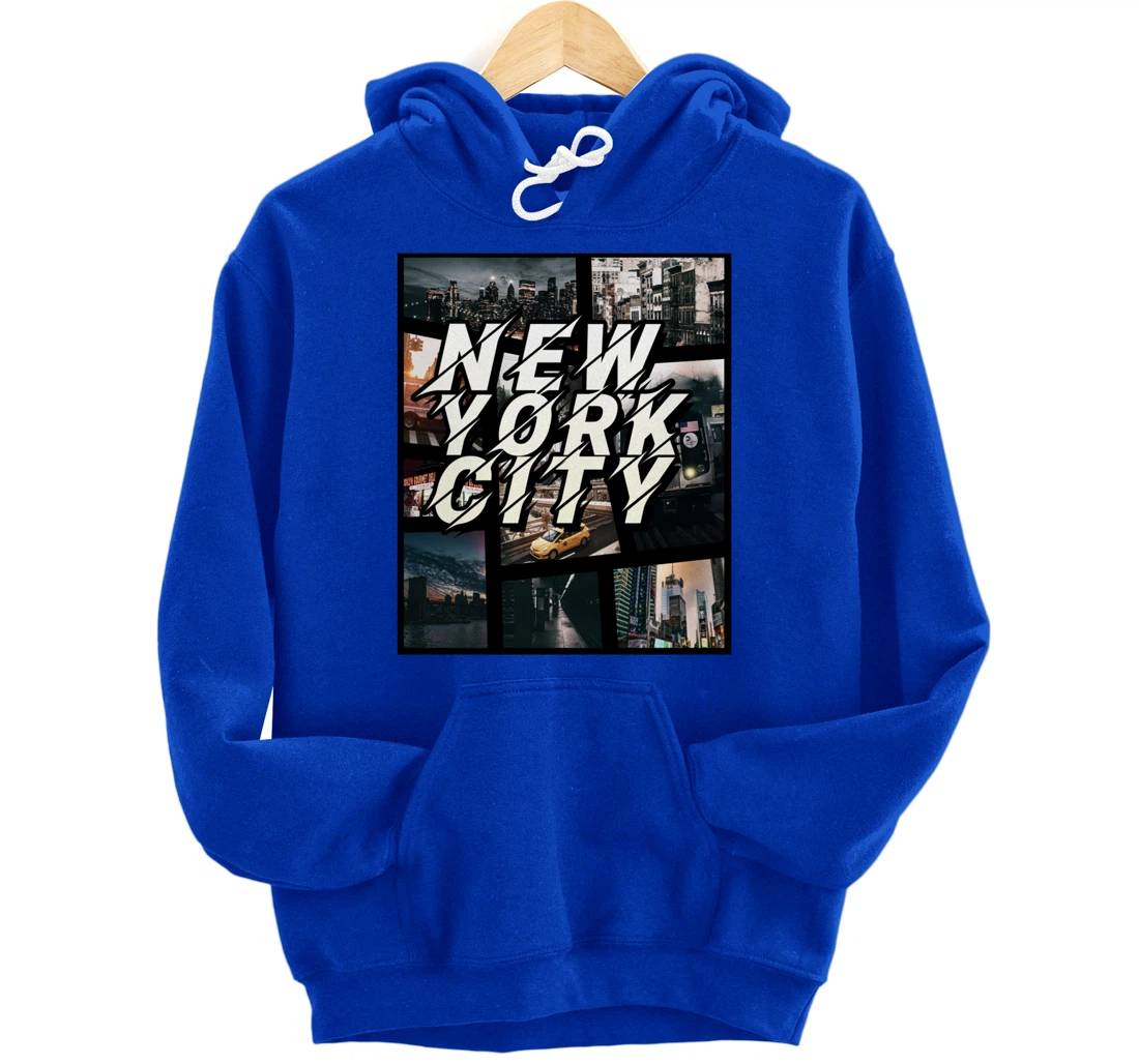 New York City gamer design Pullover Hoodie