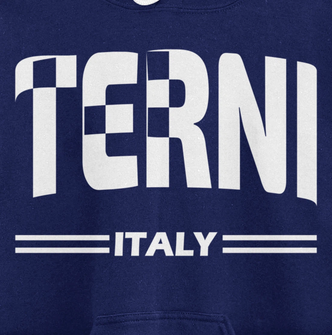 Terni Italy - Italian city in white Pullover Hoodie
