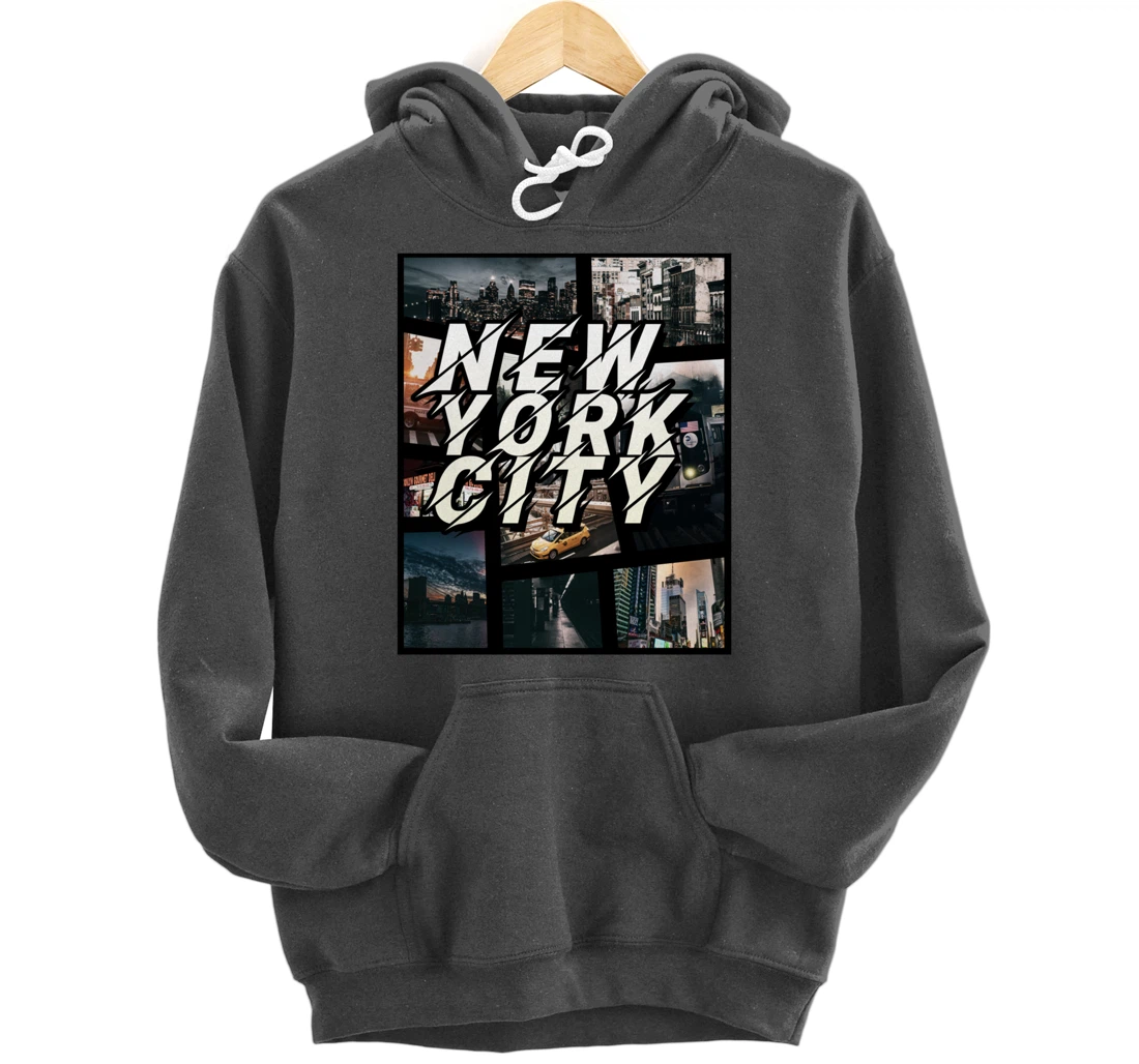New York City gamer design Pullover Hoodie