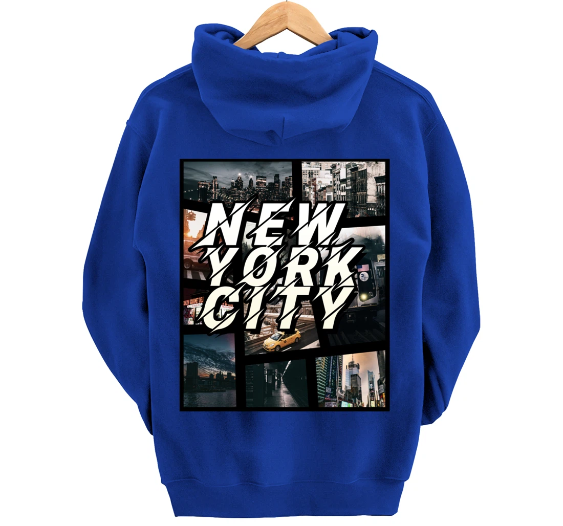 New York City gamer design Pullover Hoodie