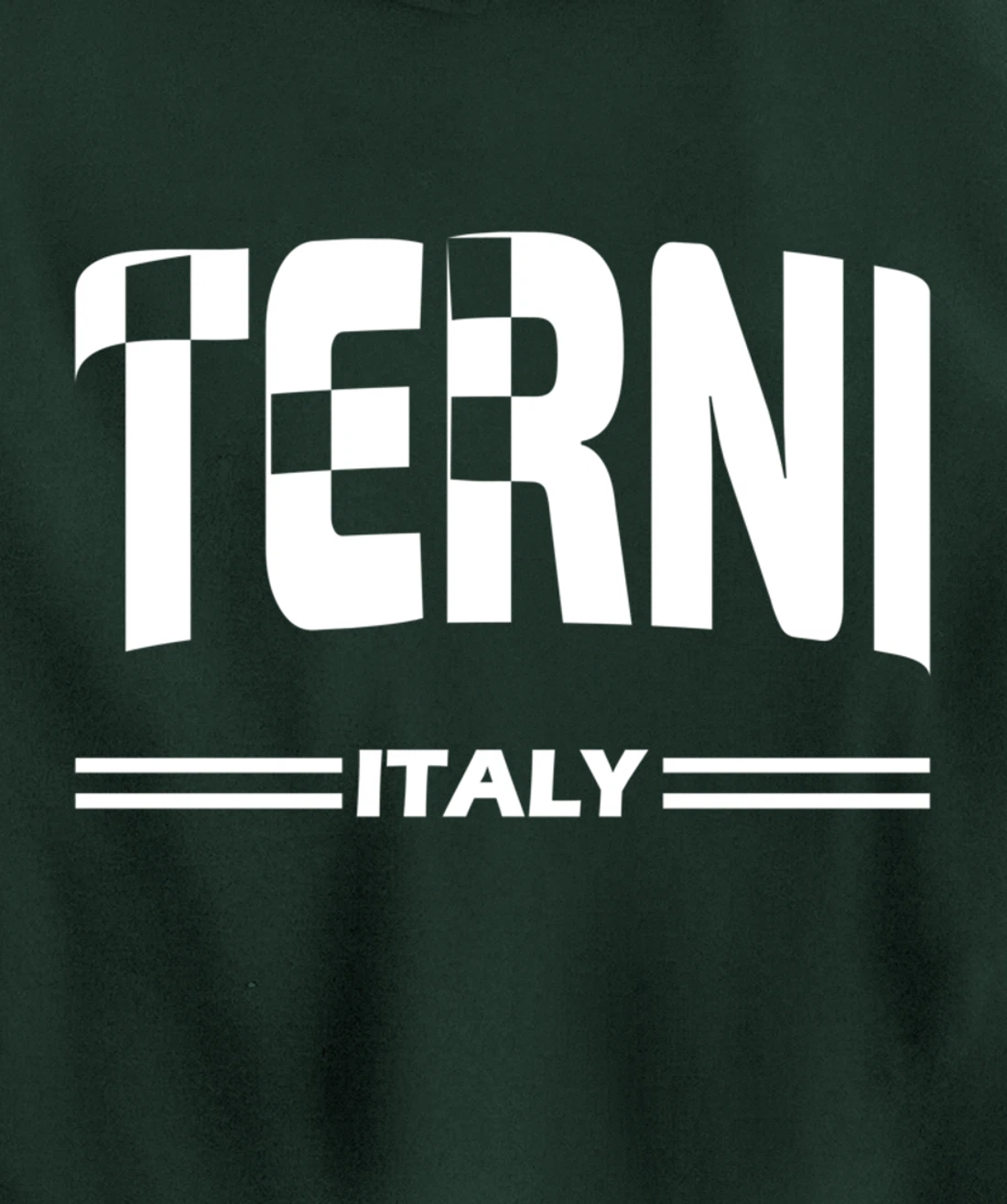 Terni Italy - Italian city in white Pullover Hoodie