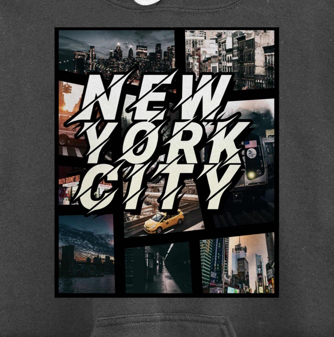 New York City gamer design Pullover Hoodie