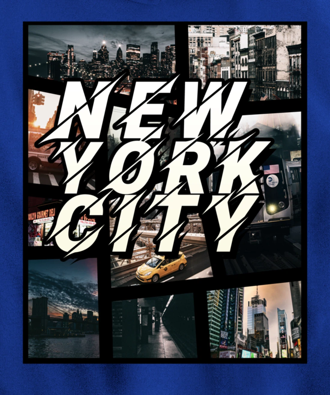 New York City gamer design Pullover Hoodie