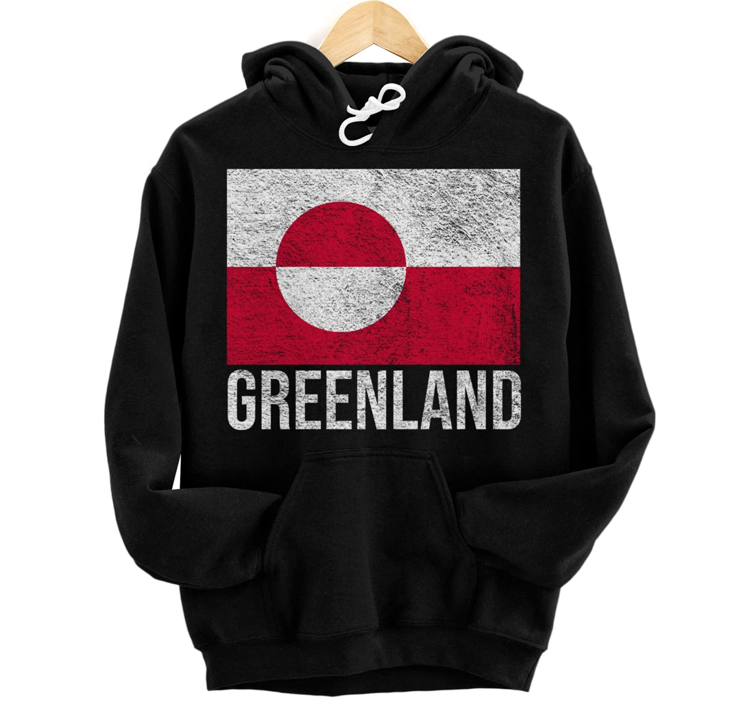 GREENLAND NATIONAL FLAG NUUK Pullover Hoodie