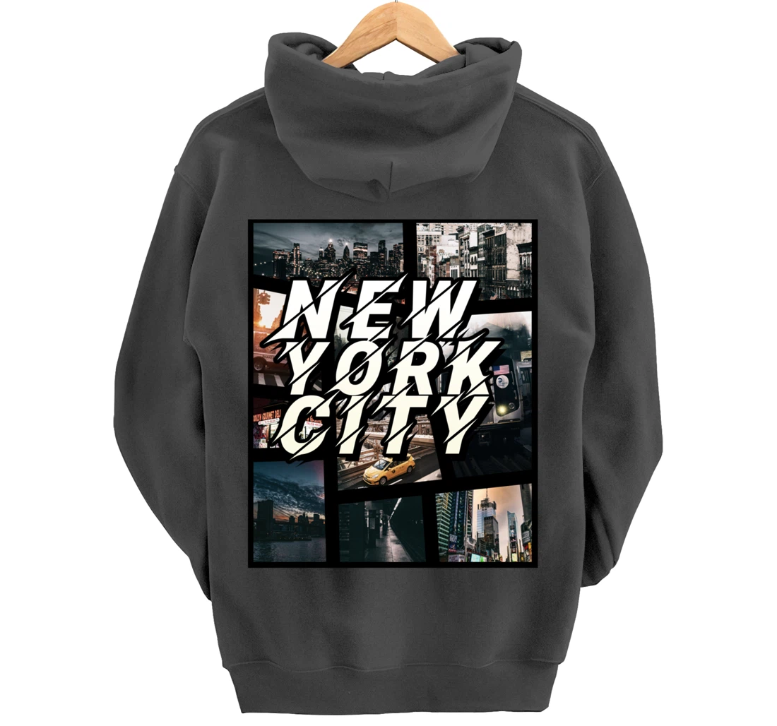 New York City gamer design Pullover Hoodie
