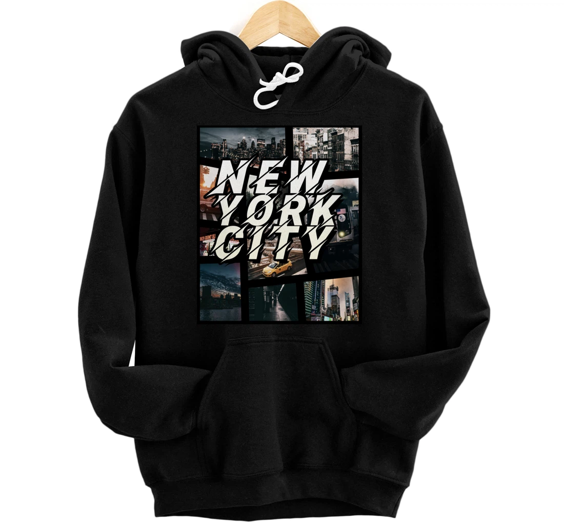 New York City gamer design Pullover Hoodie