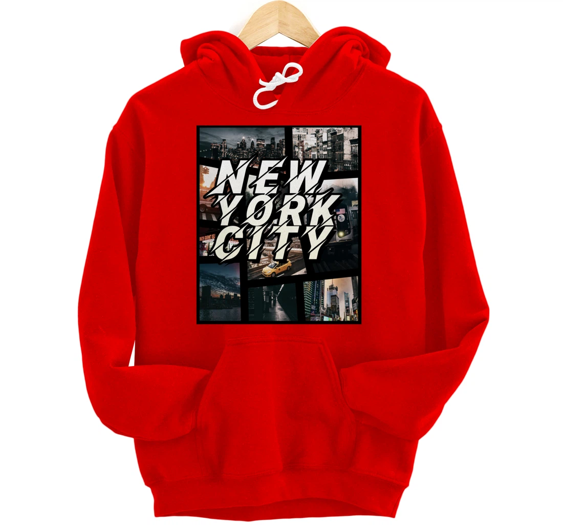 New York City gamer design Pullover Hoodie
