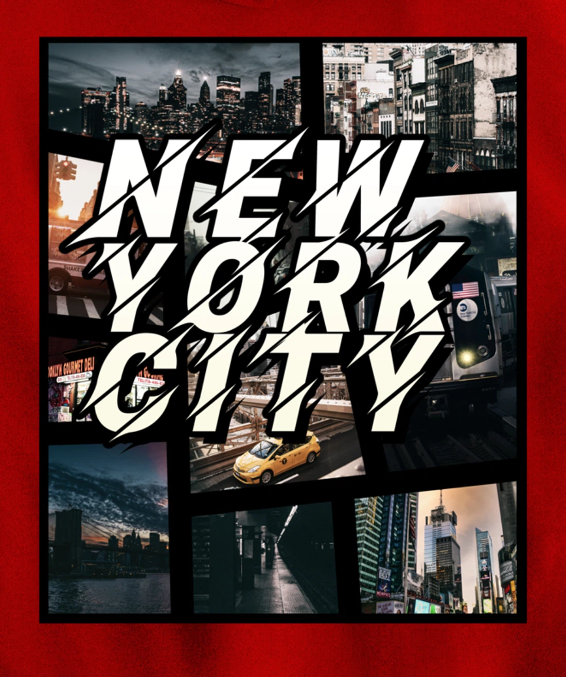 New York City gamer design Pullover Hoodie