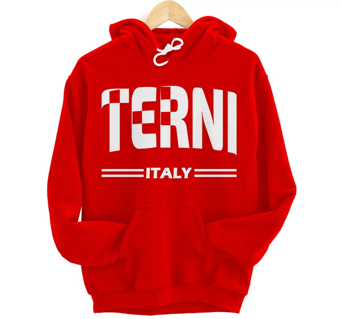 Terni Italy - Italian city in white Pullover Hoodie