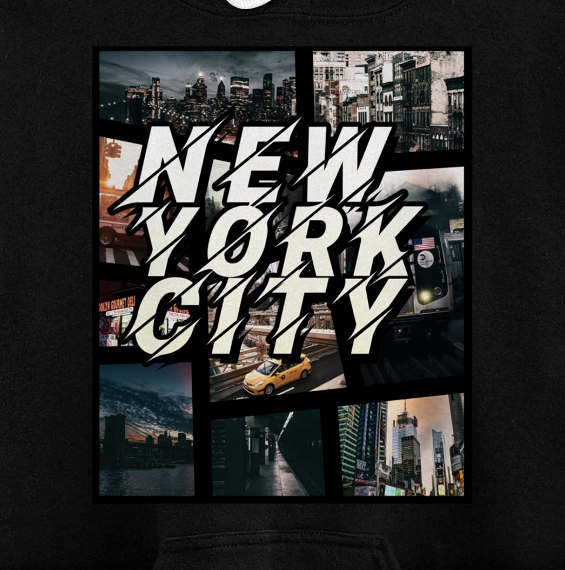 New York City gamer design Pullover Hoodie