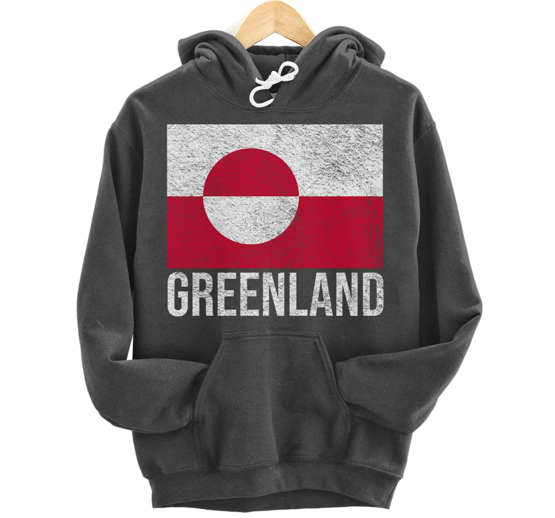GREENLAND NATIONAL FLAG NUUK Pullover Hoodie