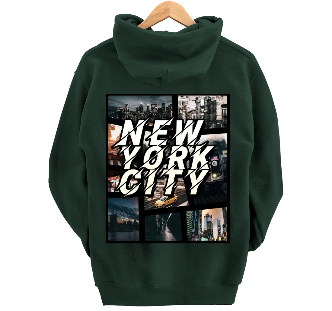 New York City gamer design Pullover Hoodie