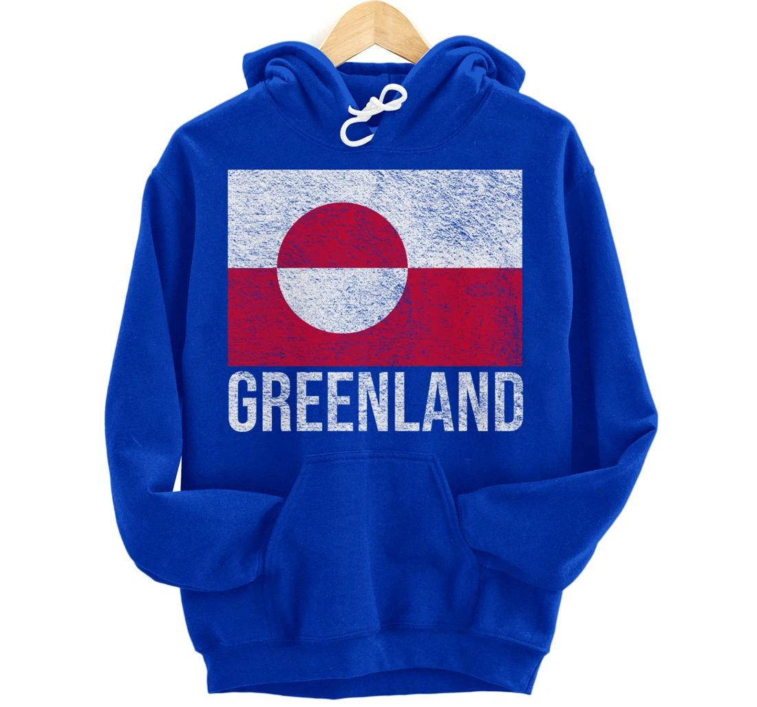 GREENLAND NATIONAL FLAG NUUK Pullover Hoodie