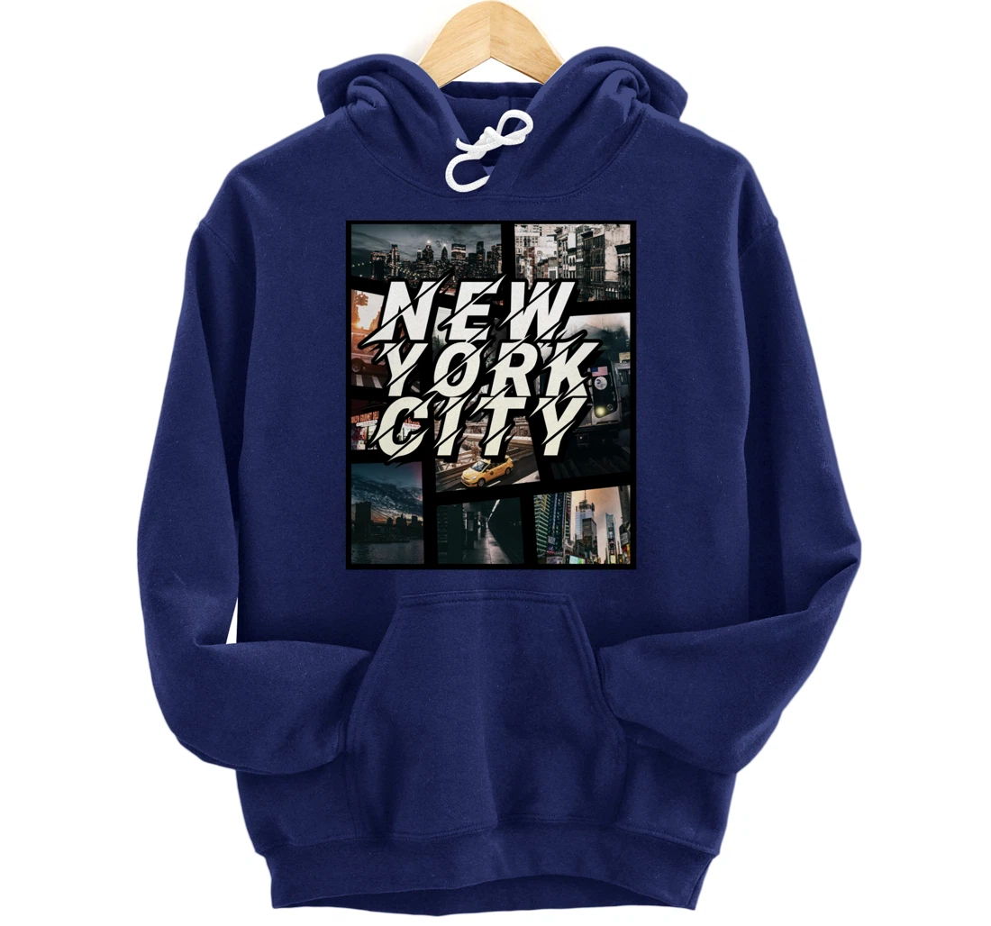 New York City gamer design Pullover Hoodie