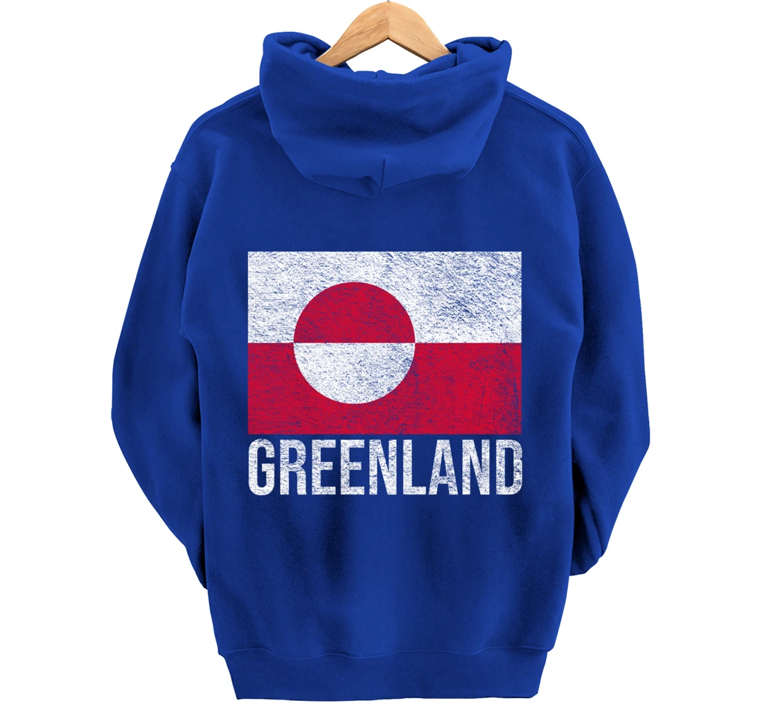 GREENLAND NATIONAL FLAG NUUK Pullover Hoodie