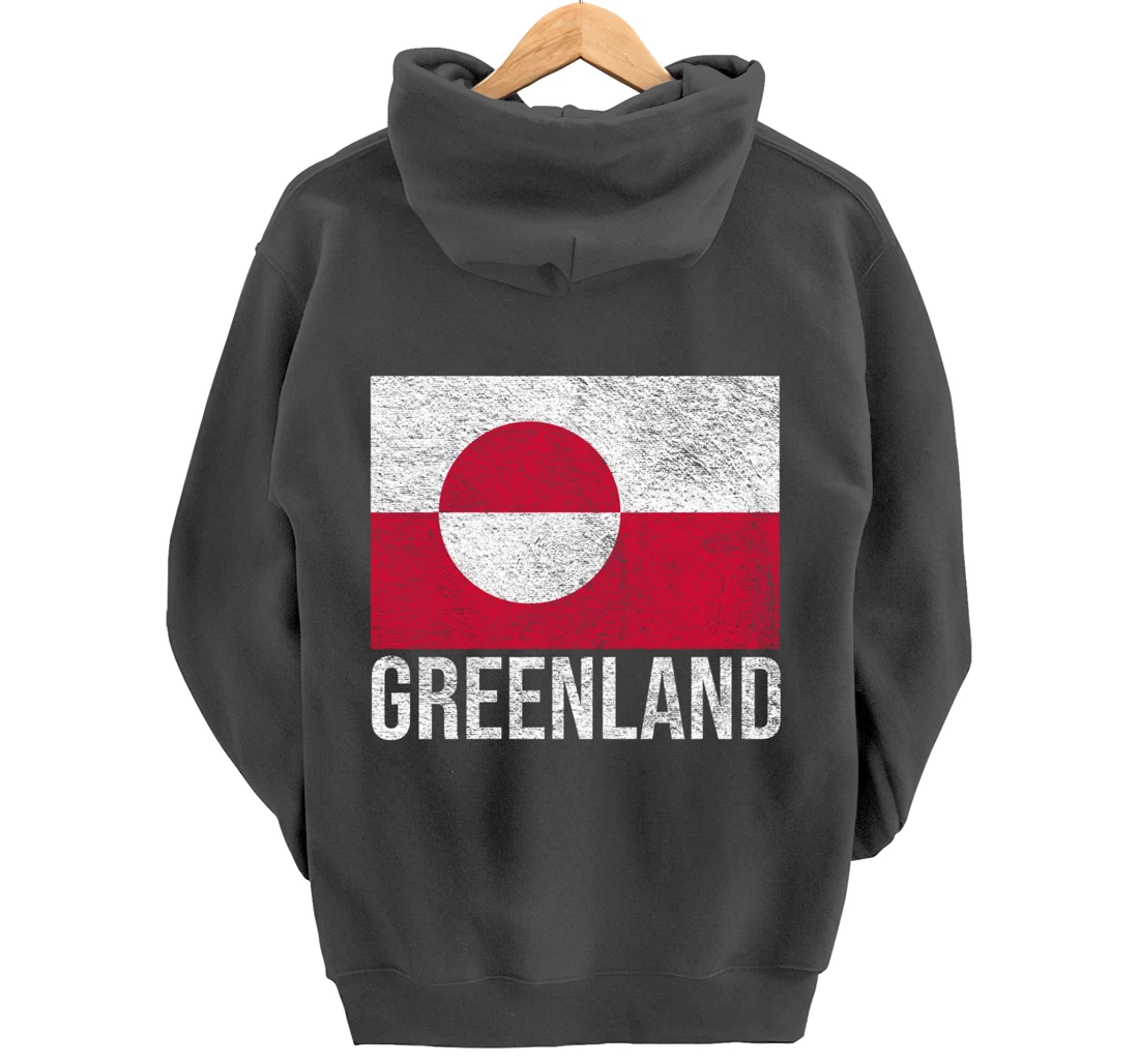 GREENLAND NATIONAL FLAG NUUK Pullover Hoodie