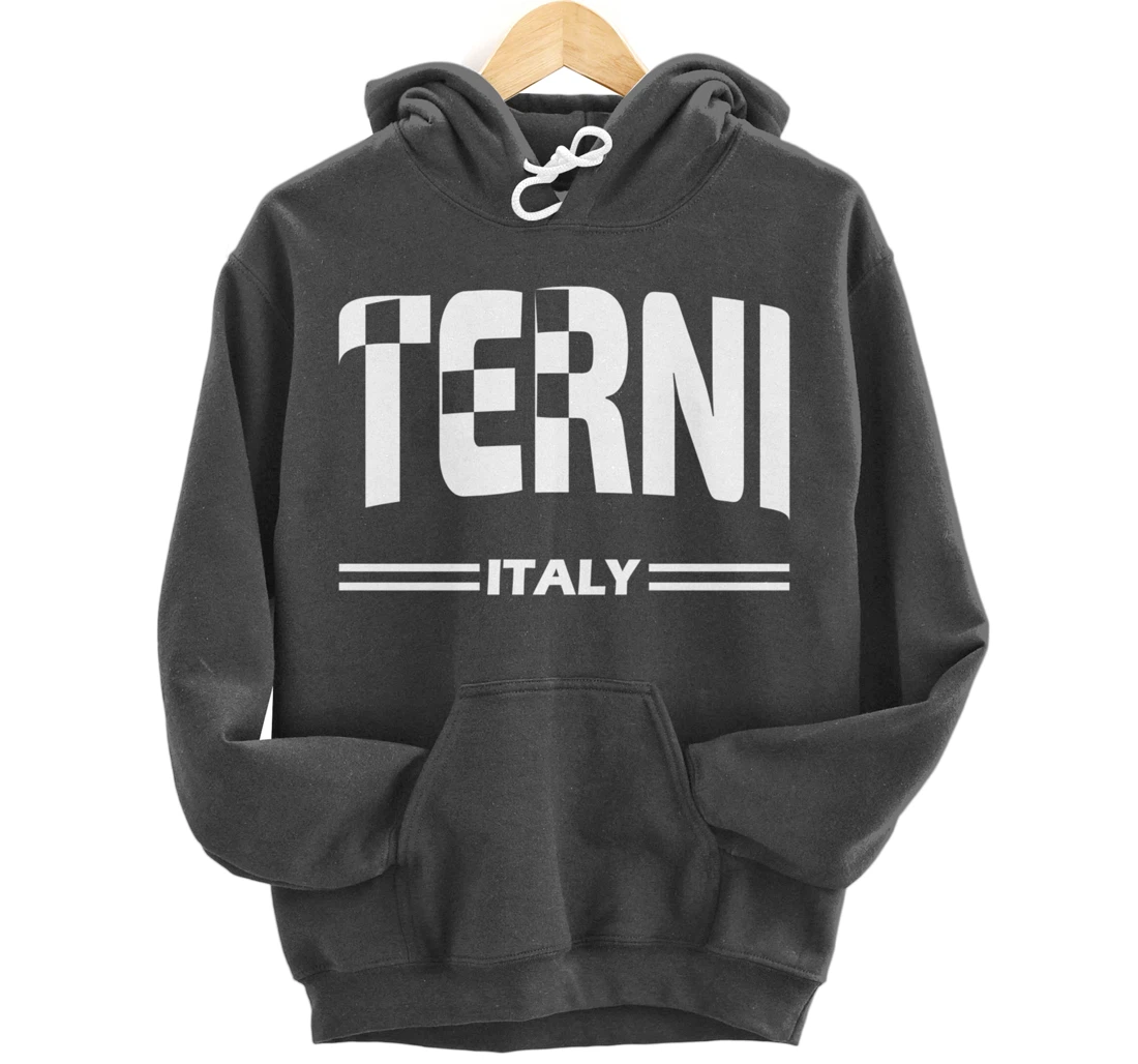 Terni Italy - Italian city in white Pullover Hoodie