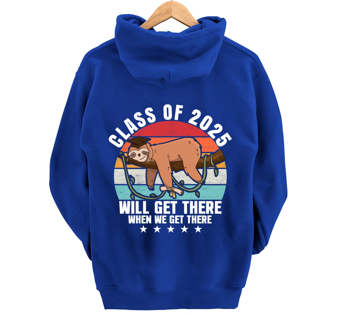 Class of 2025 College University High School Funny Graduate Pullover Hoodie