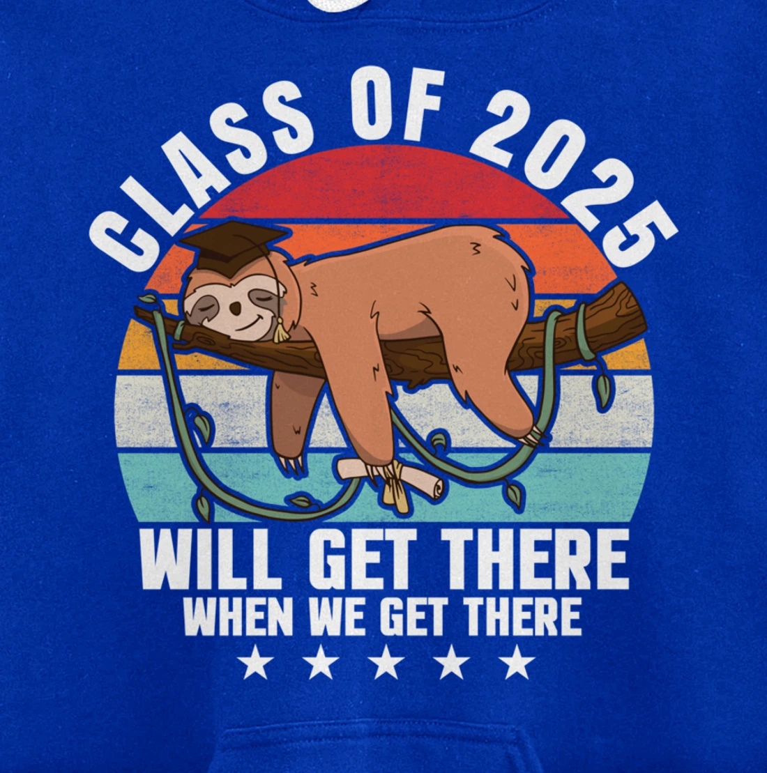 Class of 2025 College University High School Funny Graduate Pullover Hoodie