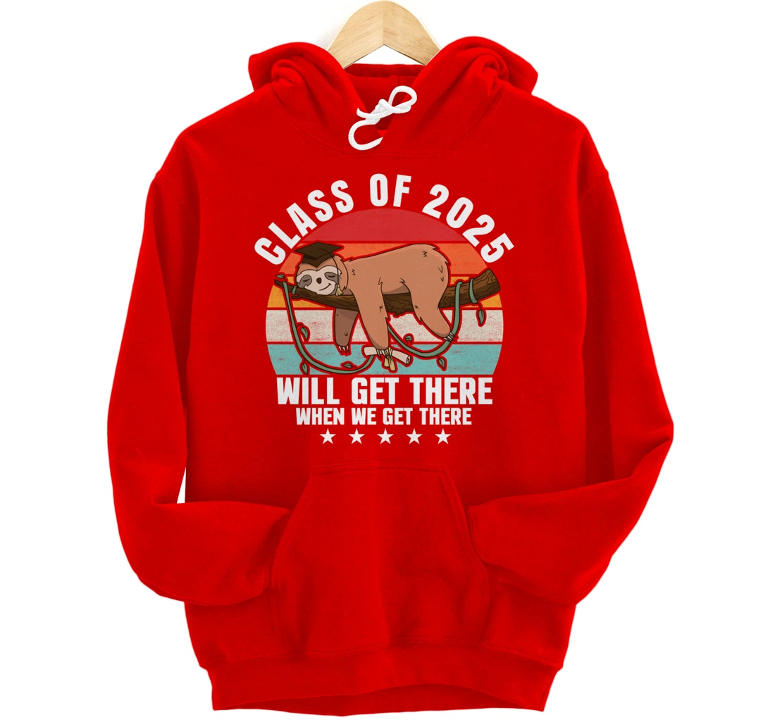 Class of 2025 College University High School Funny Graduate Pullover Hoodie