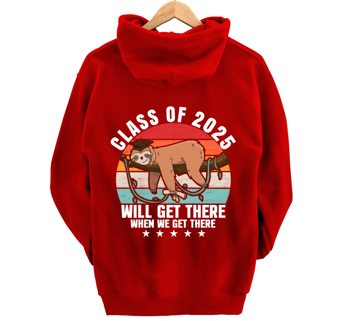 Class of 2025 College University High School Funny Graduate Pullover Hoodie
