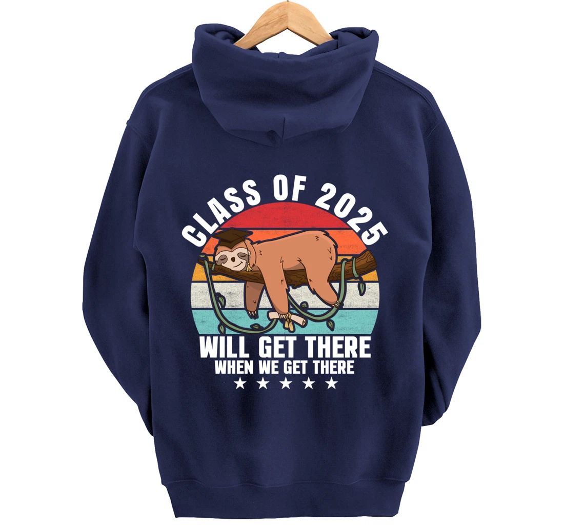 Class of 2025 College University High School Funny Graduate Pullover Hoodie