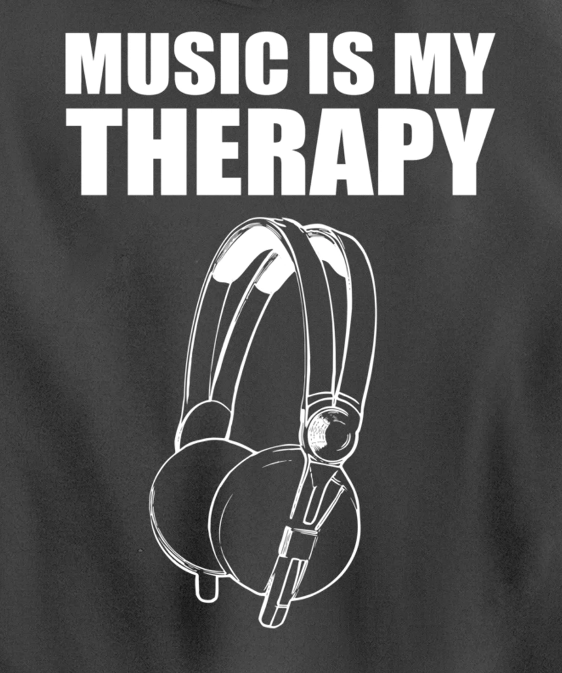 Music My Therapy Musician Pullover Hoodie